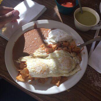 Plato Chilaquiles